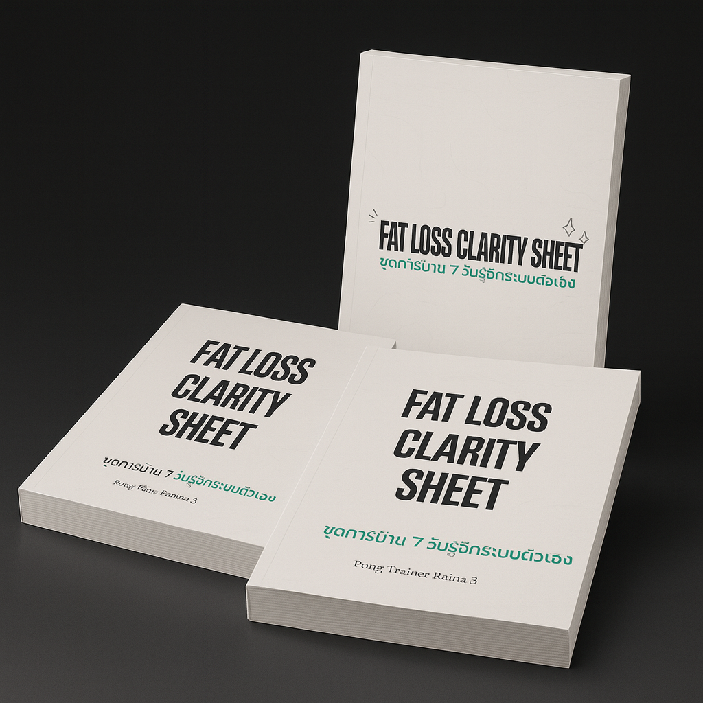 Fat Loss Clarity Sheet Mockup
